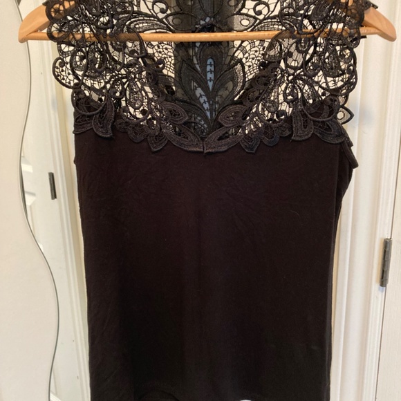 Lace top cami reversible - Picture 2 of 4